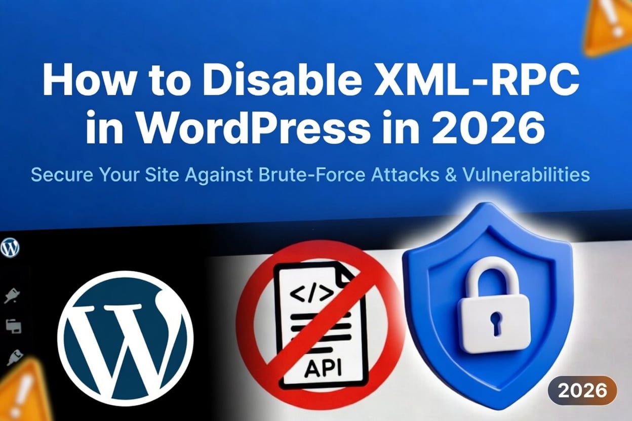 How to Disable XML-RPC in WordPress in 2026